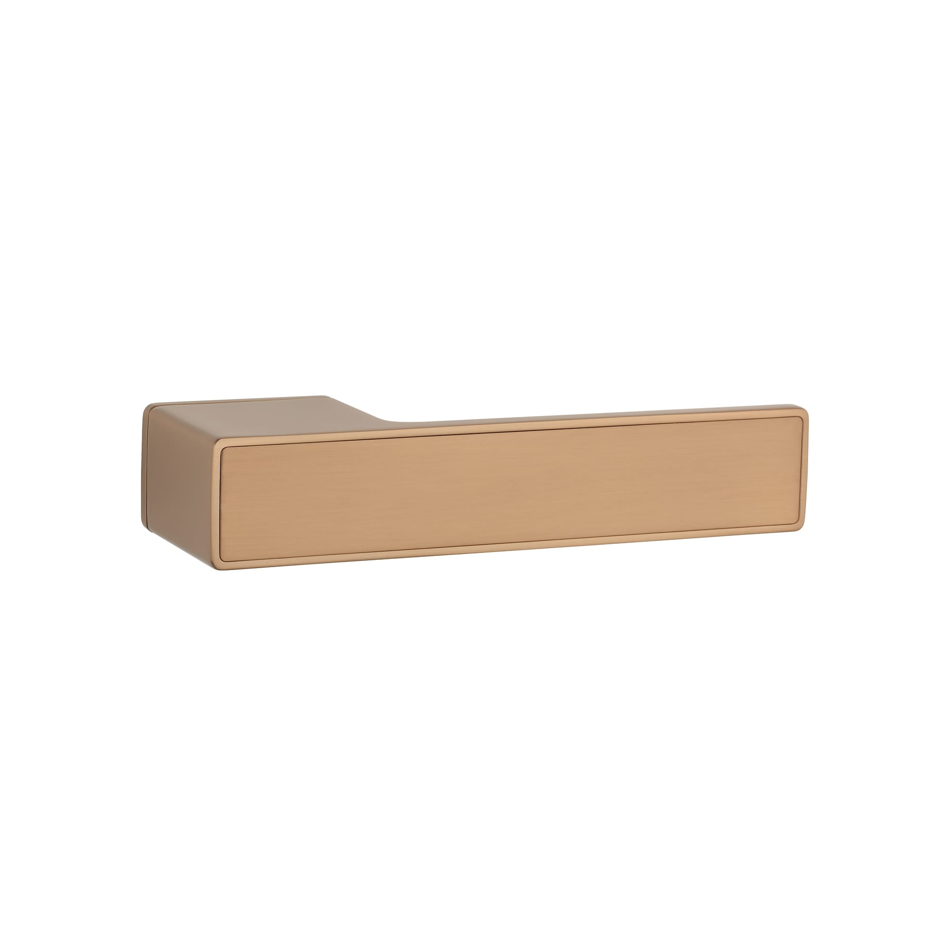Mâner ușă Stile Ehime cu blocare rozetă RTH — Maro deschis (Light Brown) — LC Design distribuitor oficial Enger România