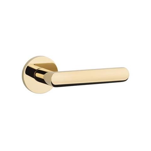 Mâner ușă Aprile Fragola rozetă R slim 7mm Gold