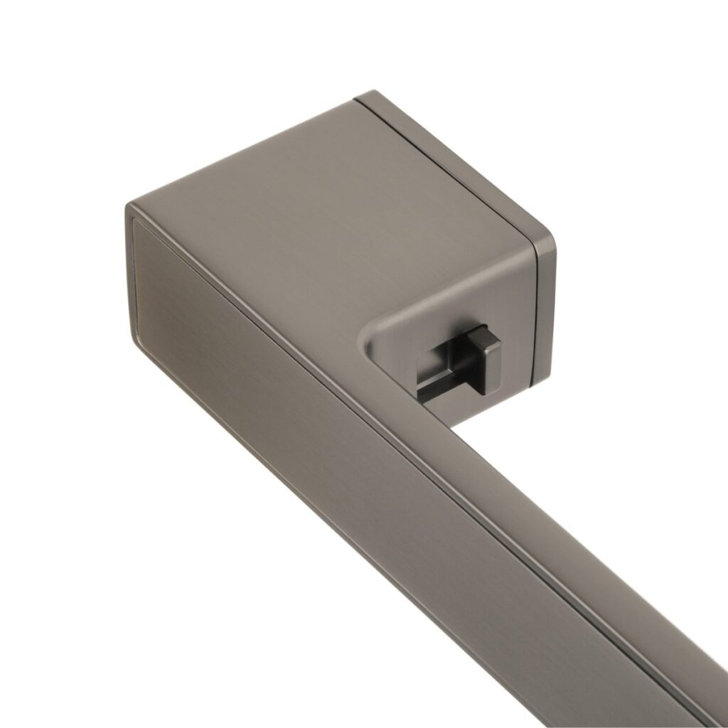 Detaliu mecanism blocare integrat mâner Stile Ehime Enger finisaj MSB — LC Design România