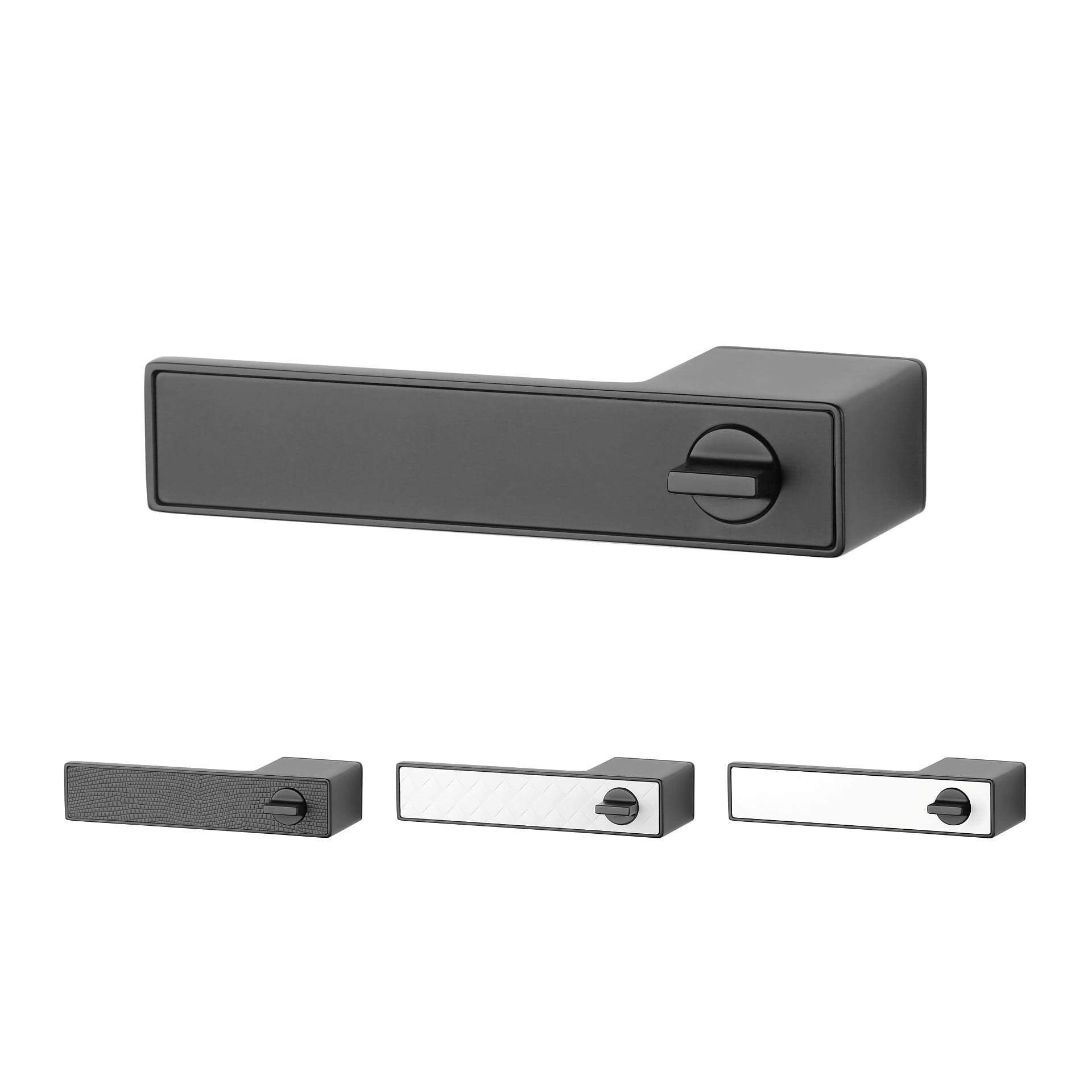 Mâner ușă Aprile Hedera rozetă RTH lock - imagine 2