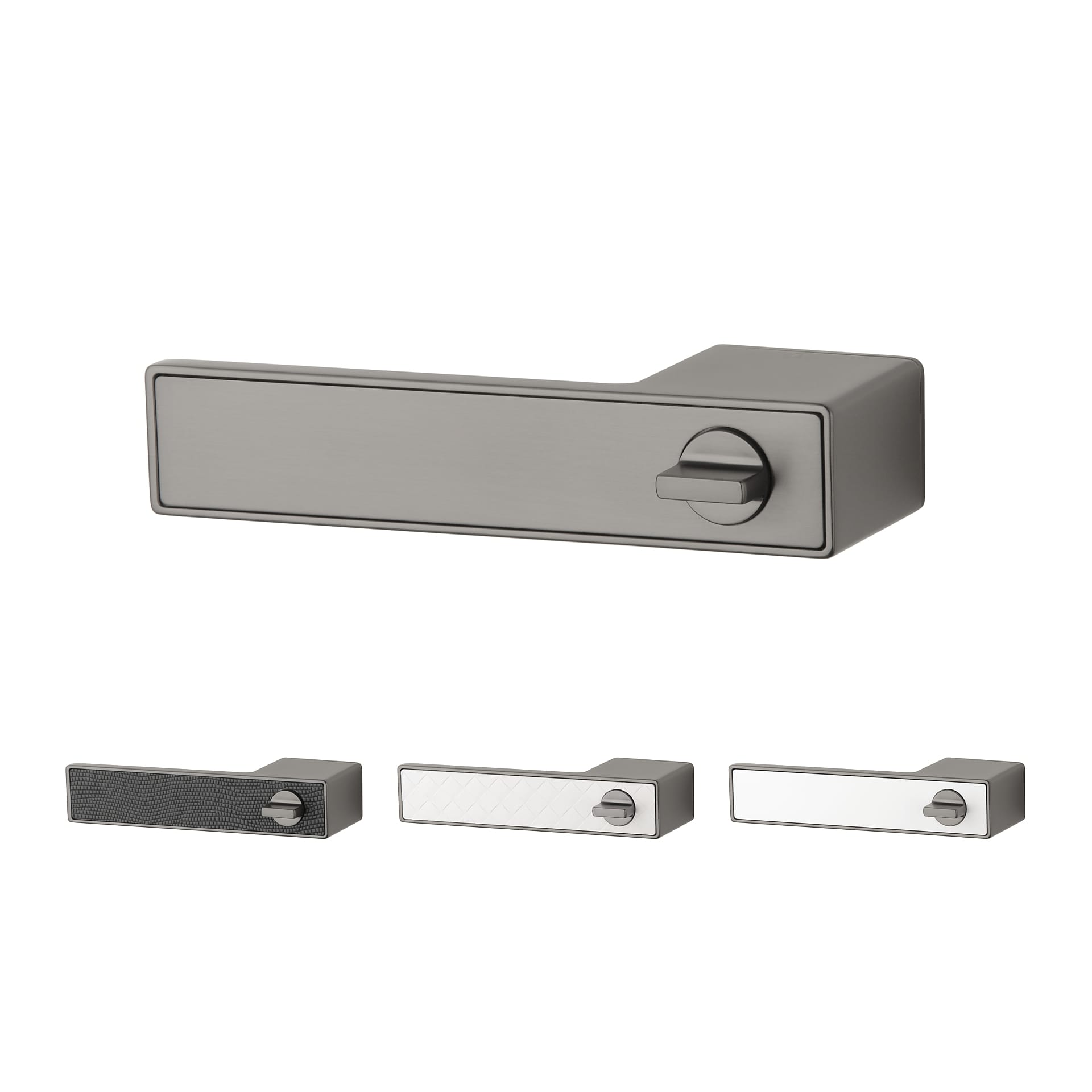 Mâner ușă Aprile Hedera rozetă RTH lock - imagine 3