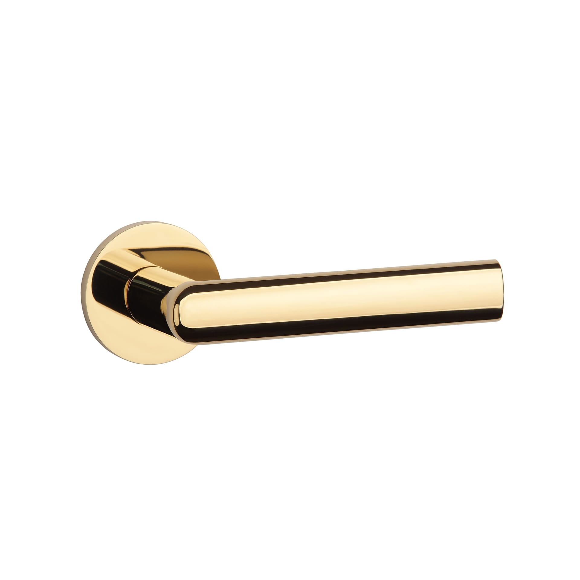 Mâner ușă Aprile Silena rozetă R slim 7mm Gold